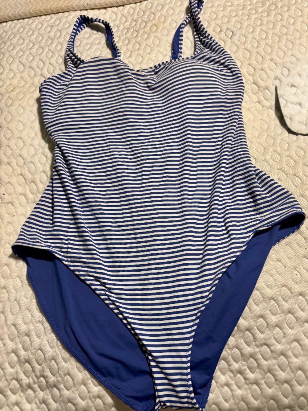 Reverible one piece swimsuit